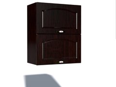 Corp superior 60 cu 2 usi orizontale Zebra MDF mustata wenge